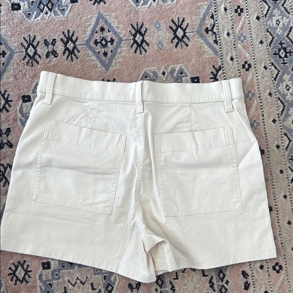 J. Crew Factory Cream High Waist Shorts 30 NWT - Picture 4 of 4